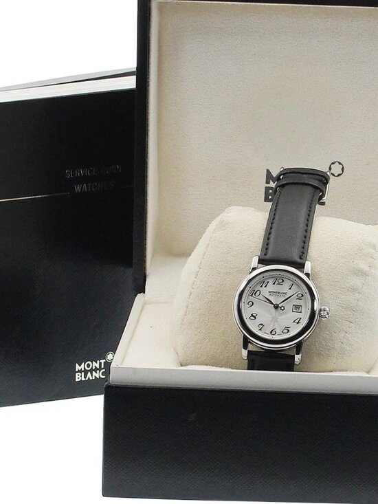 MONTBLANC Star 7087/38026 Date Silver Dial Automatic Ladies Watch_946644